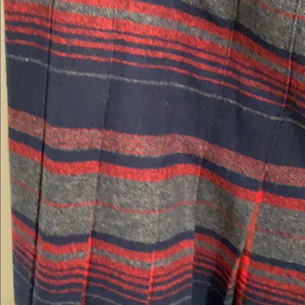 Pendleton Wool Pleated Skirt - image 2